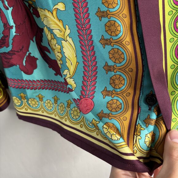 Versace Voyage Barocco Silk Shirt - Picture 8 of 8